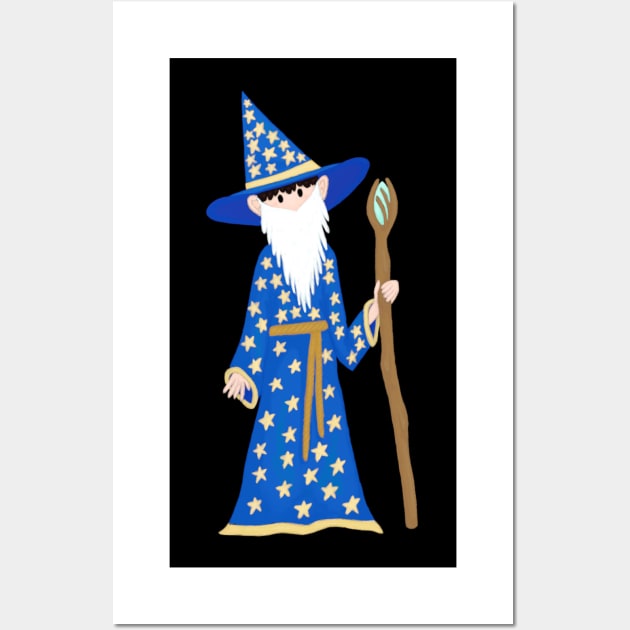 Wizard Merlin Wall Art by alxandromeda